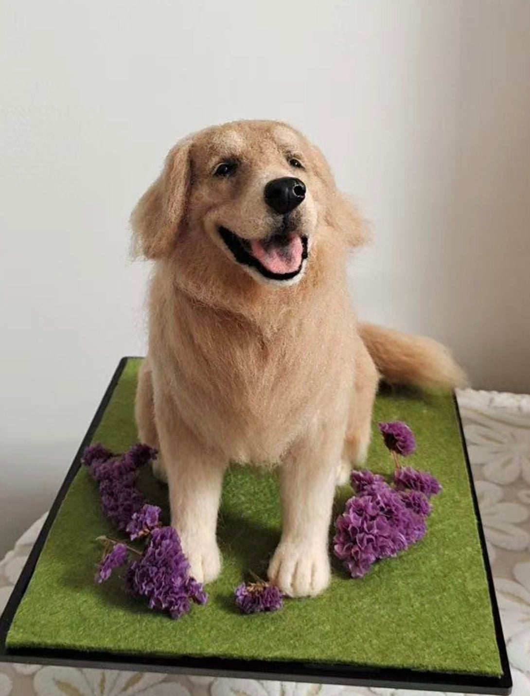 Custom Pet Replica | Handmade Needle Felted Sculpture